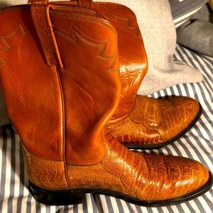 Men’s Lucchese Cowboy Boots 10D